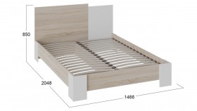 Кровать без ПМ «Сэнди» Тип 1 (без подъемного механизма) в Полтавке - poltavka.katalogmebeli.com | фото 4