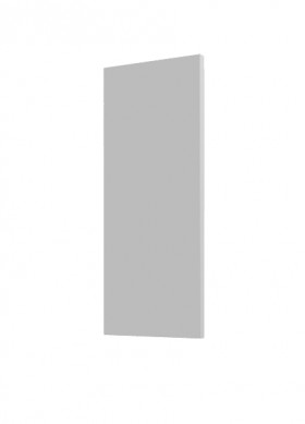 Фальшпанель для верхних прямых и торцевых шкафов Мемфис (Белый софт/720 мм) в Полтавке - poltavka.katalogmebeli.com | фото