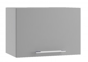 Гарда ПГ 500 шкаф верхний горизонтальный (Белый Эмалит/корпус Серый) в Полтавке - poltavka.katalogmebeli.com | фото