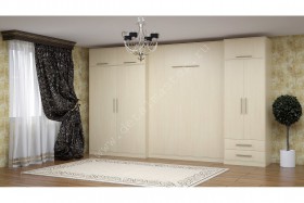 Комплект мебели со шкаф-кроватью трансформер Ратмир в Полтавке - poltavka.katalogmebeli.com | фото 2