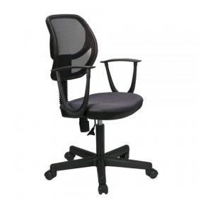 Кресло BRABIX Flip MG-305 (черный, серый) в Полтавке - poltavka.katalogmebeli.com | фото 3