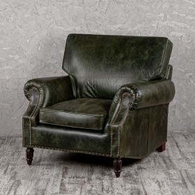 Кресло кожаное Лофт Аристократ (ширина 1070 мм) в Полтавке - poltavka.katalogmebeli.com | фото