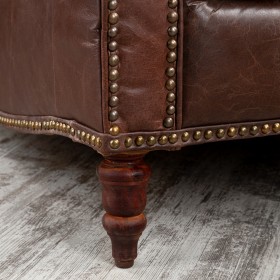 Кресло кожаное Лофт Аристократ (ширина 1100 мм) в Полтавке - poltavka.katalogmebeli.com | фото 3