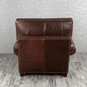 Кресло кожаное Лофт Аристократ (ширина 1100 мм) в Полтавке - poltavka.katalogmebeli.com | фото 7