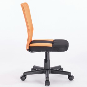 Кресло компактное BRABIX Smart MG-313 (черный, оранжевый) в Полтавке - poltavka.katalogmebeli.com | фото 2