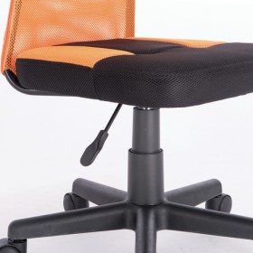 Кресло компактное BRABIX Smart MG-313 (черный, оранжевый) в Полтавке - poltavka.katalogmebeli.com | фото 5