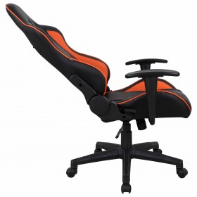 Кресло компьютерное BRABIX GT Racer GM-100 (черный, оранжевый) в Полтавке - poltavka.katalogmebeli.com | фото 4