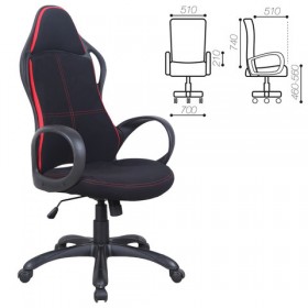 Кресло офисное BRABIX Force EX-516 (ткань) в Полтавке - poltavka.katalogmebeli.com | фото