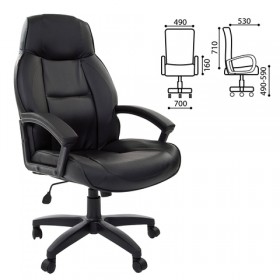 Кресло офисное BRABIX Formula EX-537 (черный) в Полтавке - poltavka.katalogmebeli.com | фото 1
