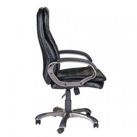 Кресло офисное BRABIX Omega EX-589 (черное) в Полтавке - poltavka.katalogmebeli.com | фото 2