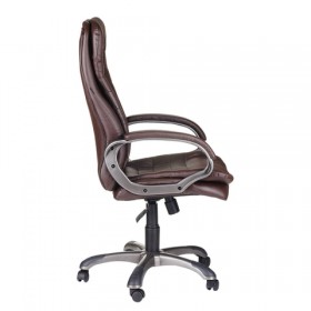 Кресло офисное BRABIX Omega EX-589 (коричневое) в Полтавке - poltavka.katalogmebeli.com | фото 2