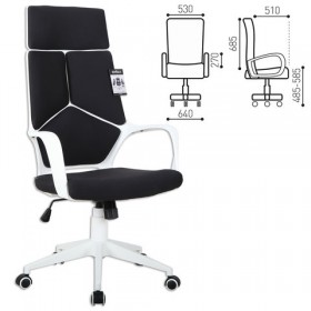 Кресло офисное BRABIX Prime EX-515 (черная ткань) в Полтавке - poltavka.katalogmebeli.com | фото