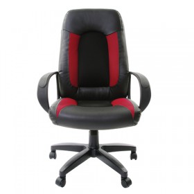 Кресло офисное BRABIX Strike EX-525 (черно-красный) в Полтавке - poltavka.katalogmebeli.com | фото 2