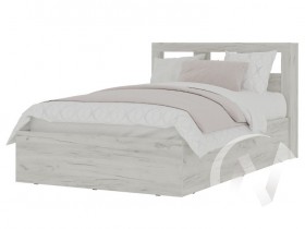 Кровать 1,2 МС Гранд (дуб крафт белый) в Полтавке - poltavka.katalogmebeli.com | фото