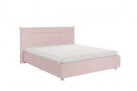 Кровать 1,6 Альба с основанием (Нежно-розовый велюр) в Полтавке - poltavka.katalogmebeli.com | фото