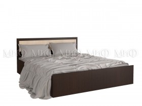 Кровать 1,6 Фиеста (Венге/Дуб беленый) в Полтавке - poltavka.katalogmebeli.com | фото 1