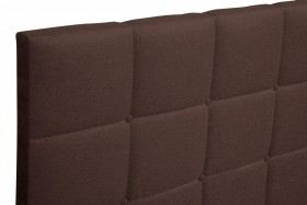 Кровать "Диана" ш. 1400 (Н=1010мм) (жаккард шоколад) в Полтавке - poltavka.katalogmebeli.com | фото 5