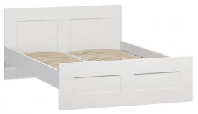 Кровать двухспальная Сириус 1600мм белый в Полтавке - poltavka.katalogmebeli.com | фото