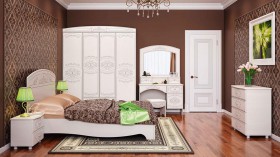 Кровать "Каролина" 1200 (с настилом) в Полтавке - poltavka.katalogmebeli.com | фото 8