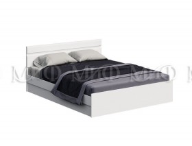 Кровать Нэнси New 1,6м (Белый/белый глянец) в Полтавке - poltavka.katalogmebeli.com | фото
