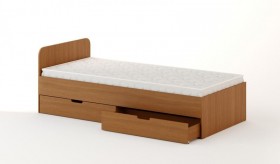 Кровать с ящиками 900 (Бук темный) в Полтавке - poltavka.katalogmebeli.com | фото