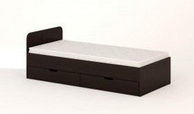 Кровать с ящиками 900 (Венге) в Полтавке - poltavka.katalogmebeli.com | фото 1