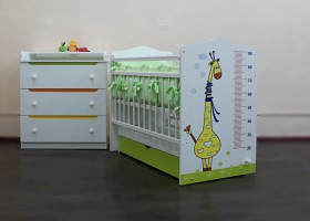 Кроватка детская Жираф в Полтавке - poltavka.katalogmebeli.com | фото 2