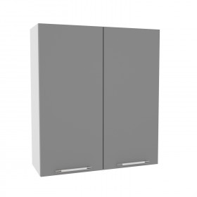 Лофт ВП 800 шкаф верхний высокий (Штукатурка серая/корпус Серый) в Полтавке - poltavka.katalogmebeli.com | фото