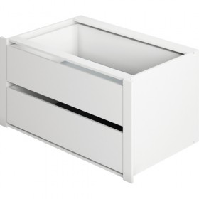 Модуль с ящиками для шкафа 600 Белый снег в Полтавке - poltavka.katalogmebeli.com | фото