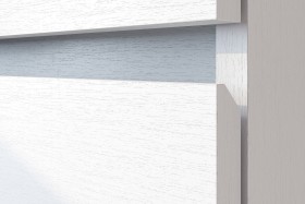 Модульная система "Токио" Тумба прикроватная Белый текстурный / Белый текстурный в Полтавке - poltavka.katalogmebeli.com | фото 4