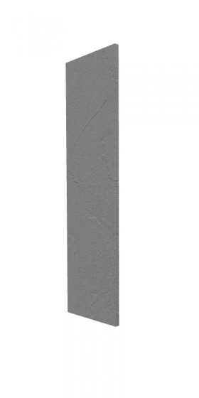 Панель торцевая (для шкафа верхнего высокого) ВП Лофт (Штукатурка серая) в Полтавке - poltavka.katalogmebeli.com | фото