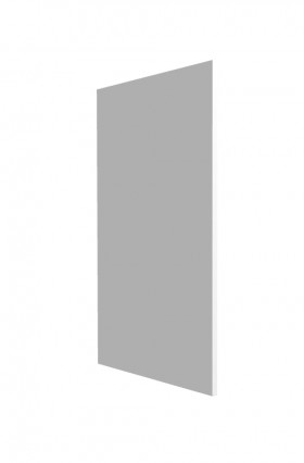 Панель торцевая СТ 400 Ройс (для шкафа торцевого нижнего) Белый софт в Полтавке - poltavka.katalogmebeli.com | фото
