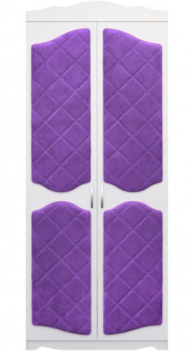 Шкаф 2-х створчатый серии Иллюзия 32 фиолетовый в Полтавке - poltavka.katalogmebeli.com | фото