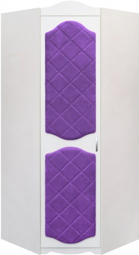Шкаф угловой Иллюзия 32 Фиолетовый в Полтавке - poltavka.katalogmebeli.com | фото