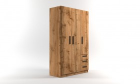 Шкаф 3-х створчатый с ящиками Шервуд (Дуб Вотан) в Полтавке - poltavka.katalogmebeli.com | фото