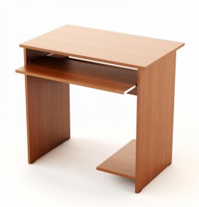 Компьютерный стол Малый упрощённый (Беленый дуб) в Полтавке - poltavka.katalogmebeli.com | фото 2